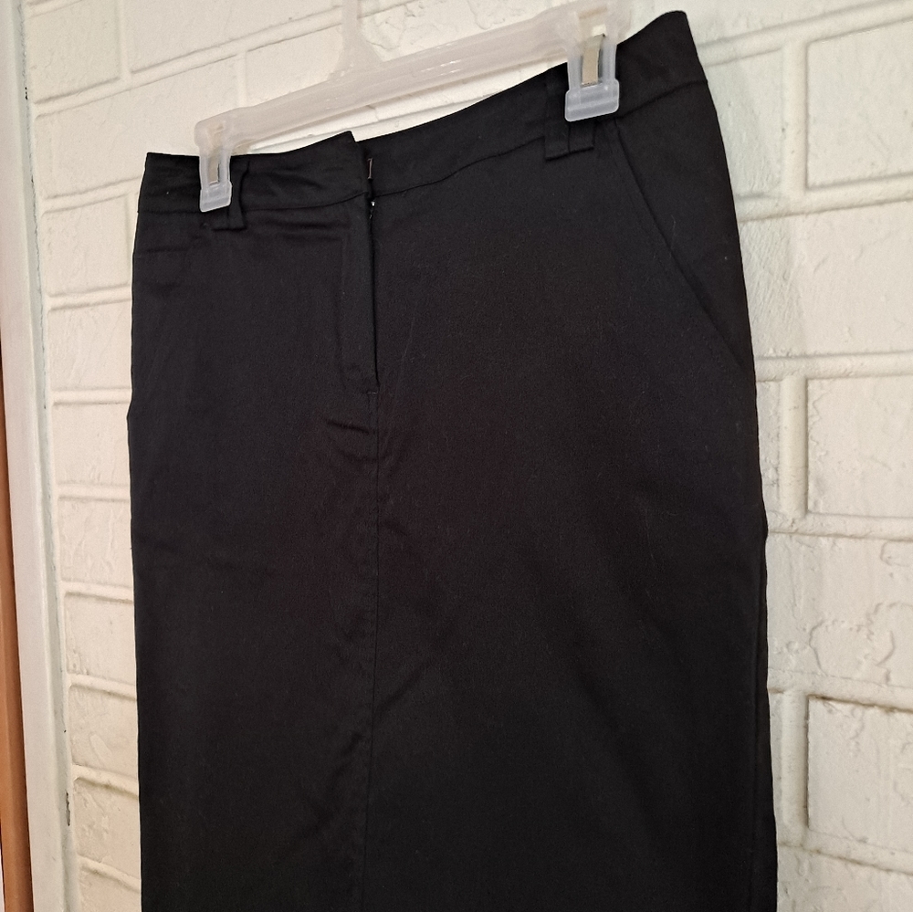 Saint Tropez West black pencil skirt, 4 pocket